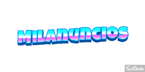 Milanuncios Tekst effect