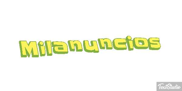 Milanuncios Tekst effect