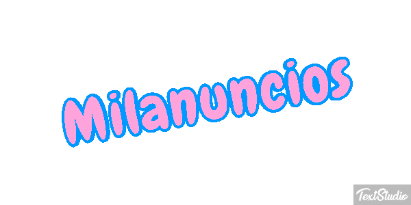 Milanuncios Tekst effect
