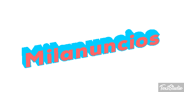 Milanuncios Tekst effect