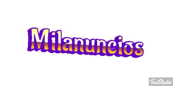 Milanuncios Tekst effect