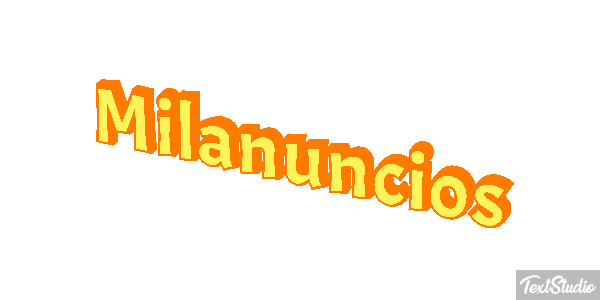 Milanuncios Tekst effect