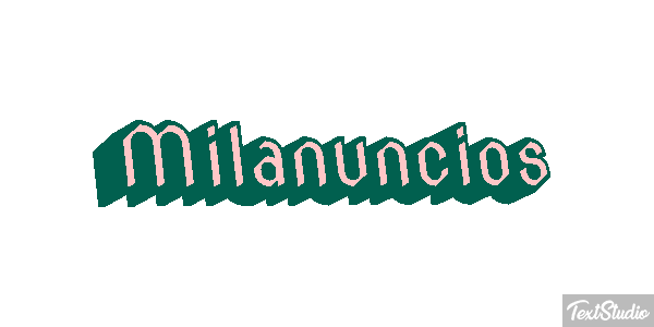 Milanuncios Tekst effect