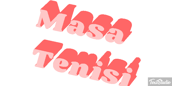 Masa Tenisi Metin efekti