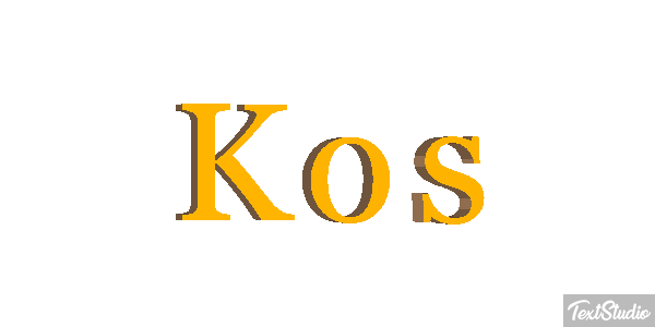 Kos Efeito do texto