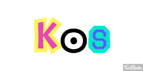 Kos Efeito do texto