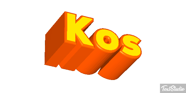 Kos Efeito do texto