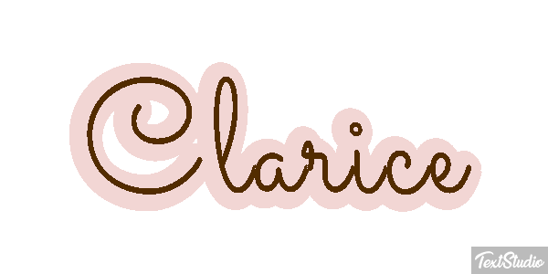 Clarice Text effect