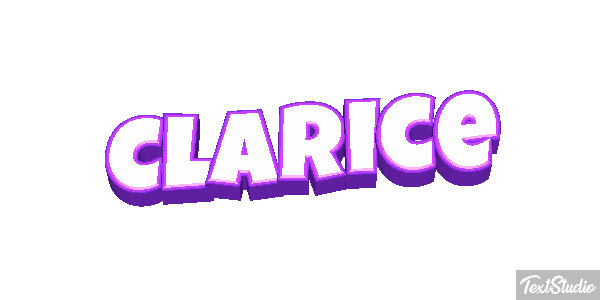 Clarice Text effect