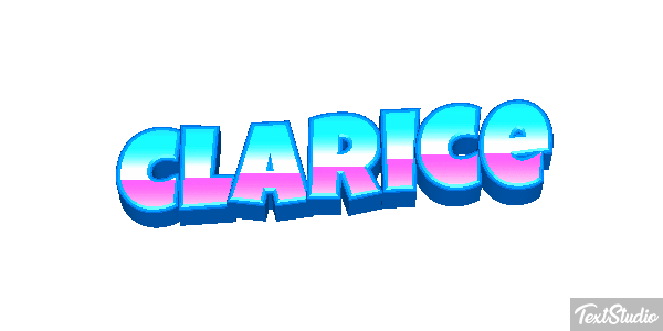 Clarice Text effect