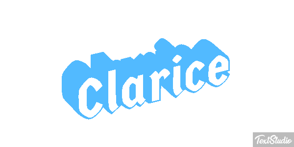Clarice Text effect