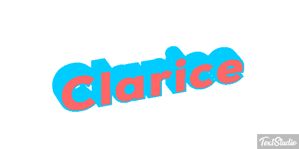 Clarice Text effect