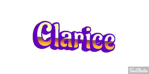 Clarice Text effect