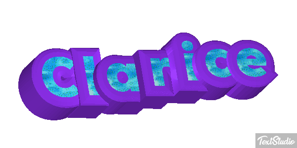 Clarice Text effect
