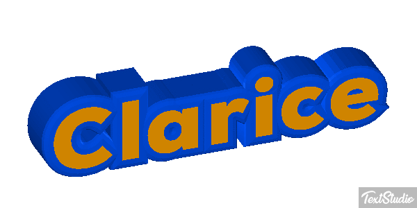 Clarice Text effect