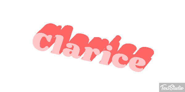 Clarice Text effect