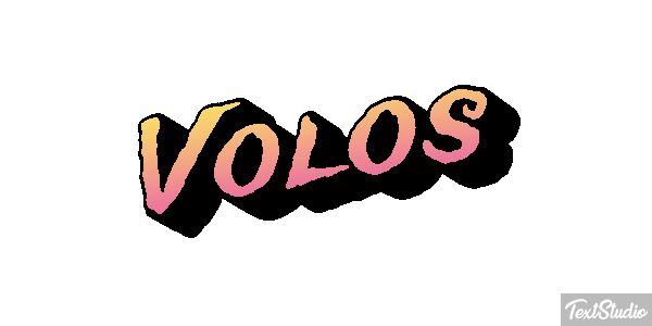 Volos Efeito do texto