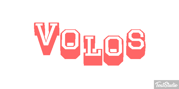 Volos Efeito do texto
