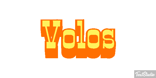 Volos Efeito do texto