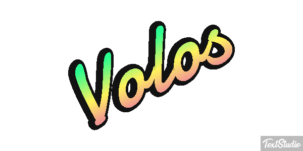 Volos Efeito do texto