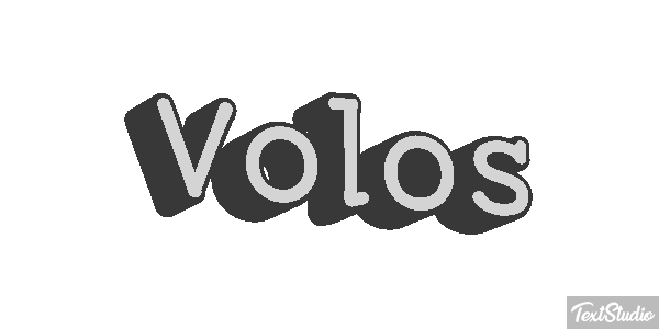 Volos Efeito do texto