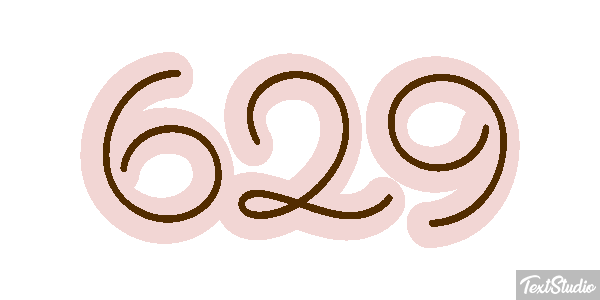 629 テキスト効果