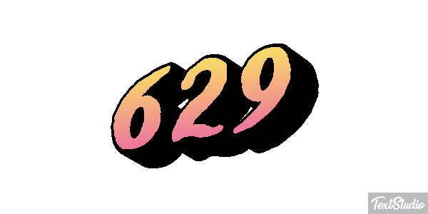 629 テキスト効果