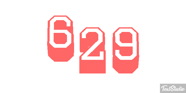 629 テキスト効果