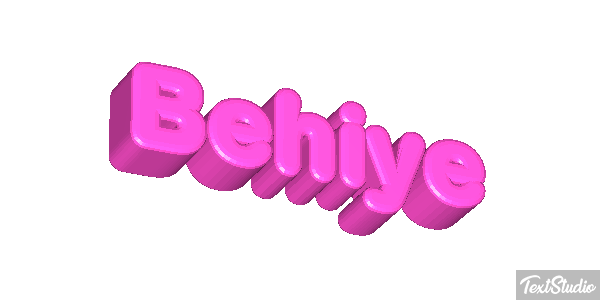 Behiye Tekst effect