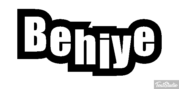 Behiye Tekst effect
