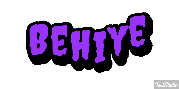 Behiye Tekst effect