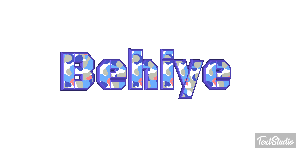 Behiye Tekst effect