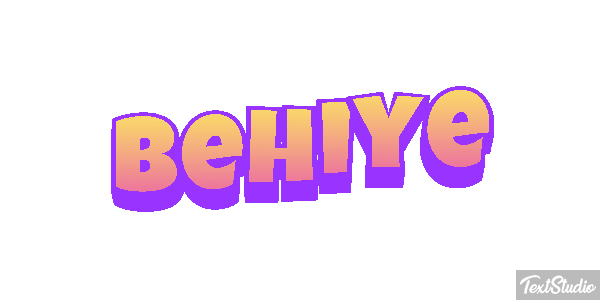 Behiye Tekst effect