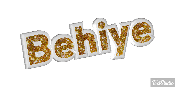 Behiye Tekst effect