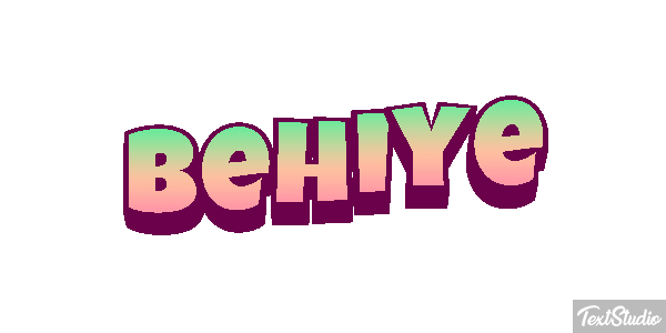 Behiye Tekst effect