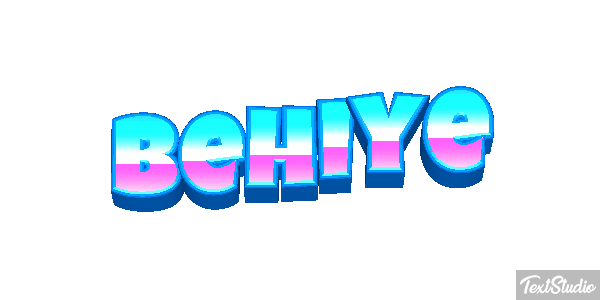 Behiye Tekst effect