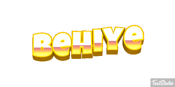 Behiye Tekst effect