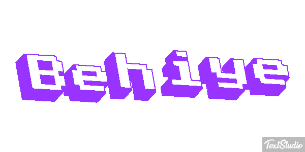 Behiye Tekst effect