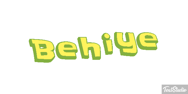 Behiye Tekst effect