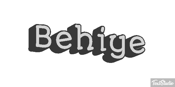 Behiye Tekst effect