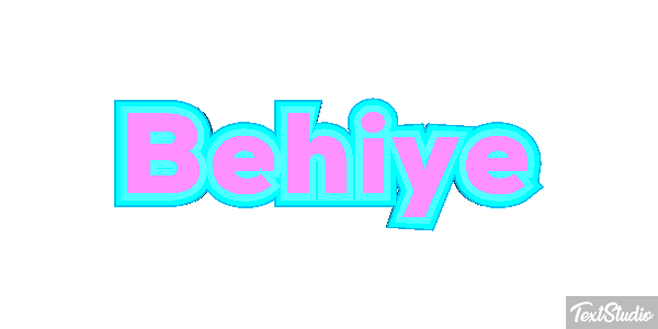 Behiye Tekst effect