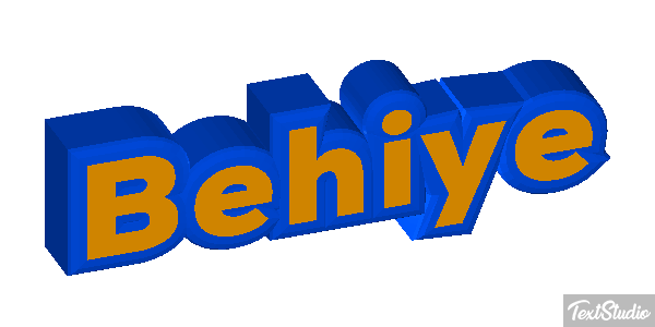 Behiye Tekst effect