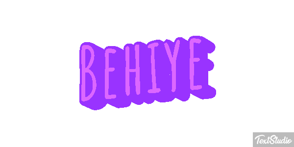 Behiye Tekst effect