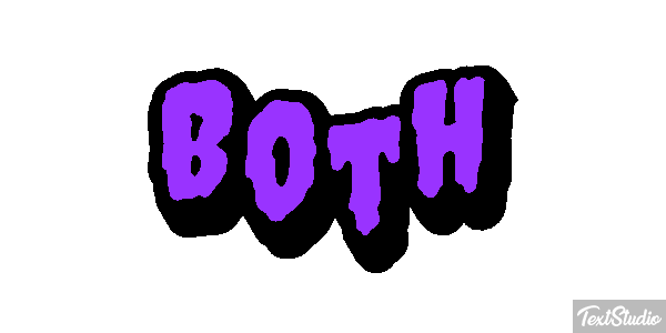 Both Effetto testo