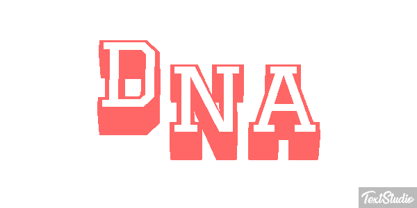 DNA Текстовый эффект