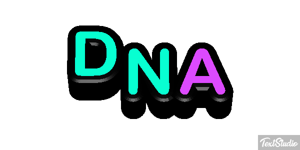 DNA Текстовый эффект