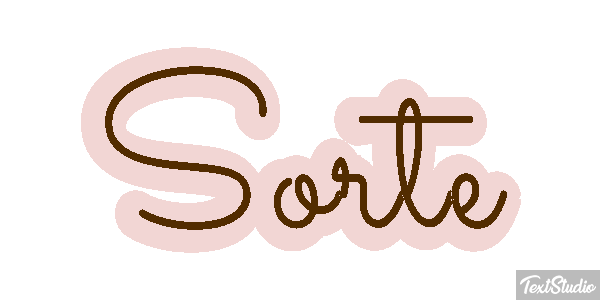 Sorte Text effect
