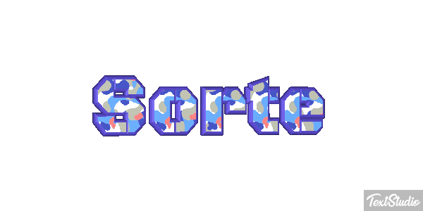 Sorte Text effect