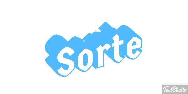 Sorte Text effect