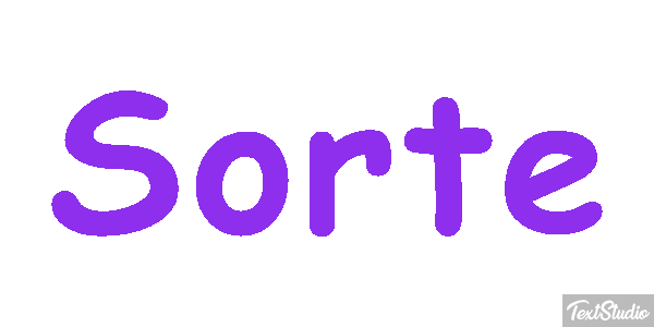 Sorte Text effect